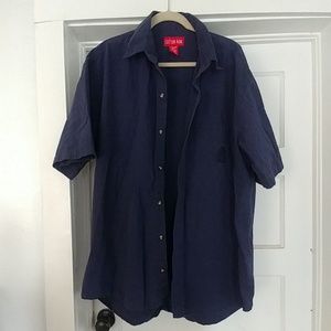 Cotton Row - dark blue shirt